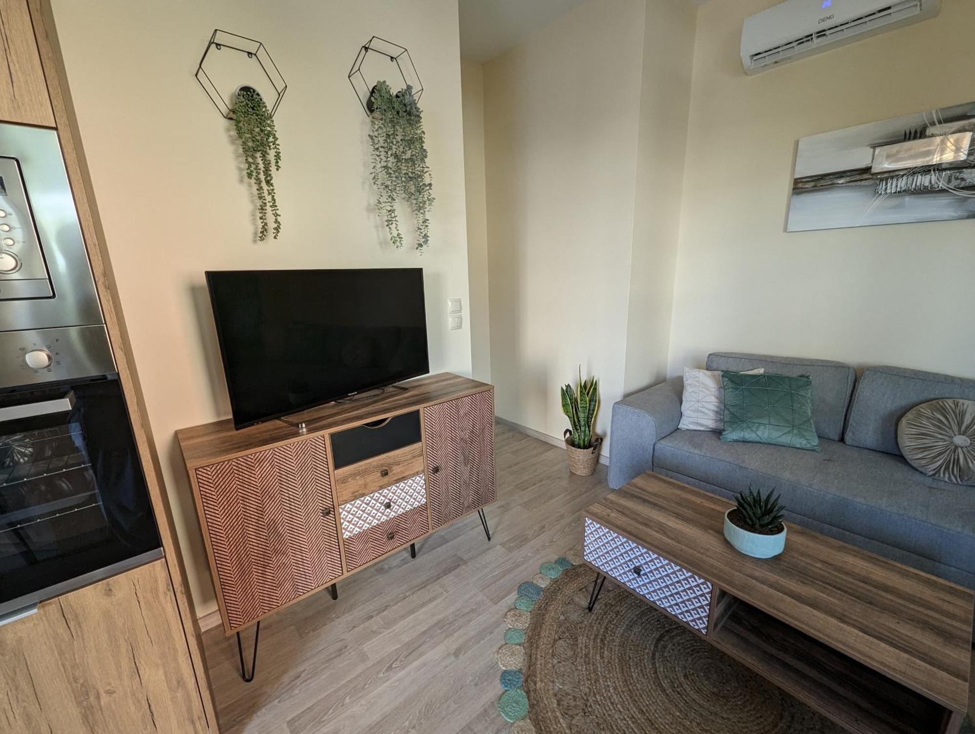 Modern Mint Sunny House Near The Airport Apartment Spata  Exterior photo